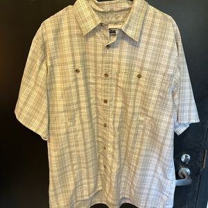 Mountain Khaki Short Sleeve Button Down